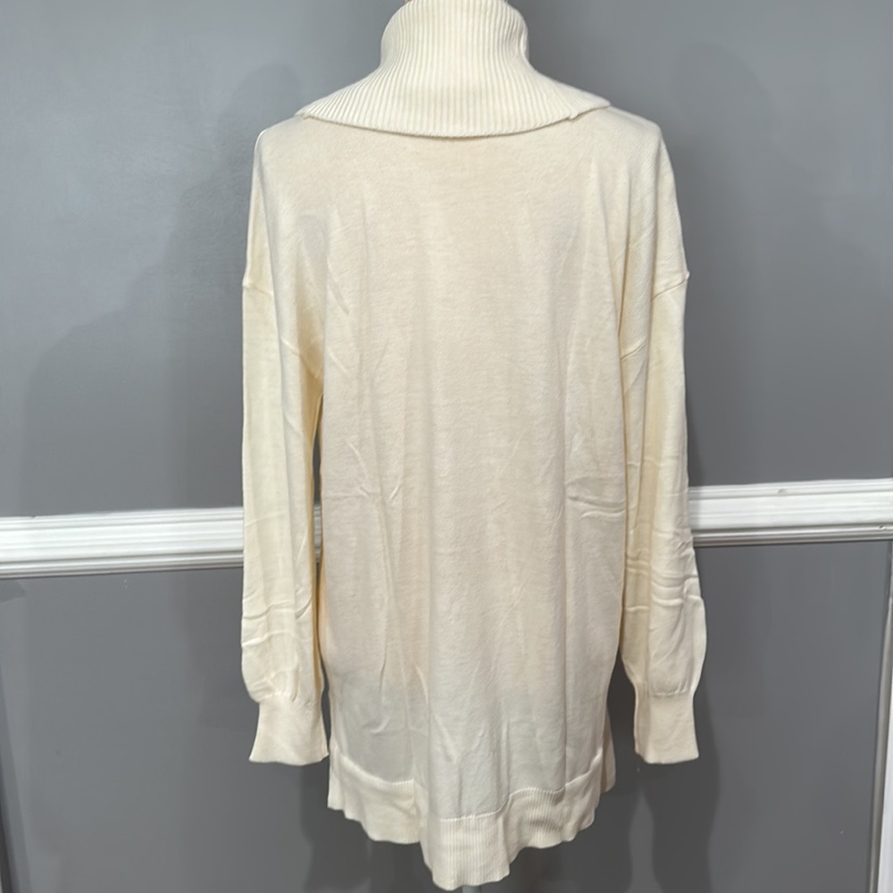 LOFT Cowl Tunic Sweater Size L - Picture 8 of 10